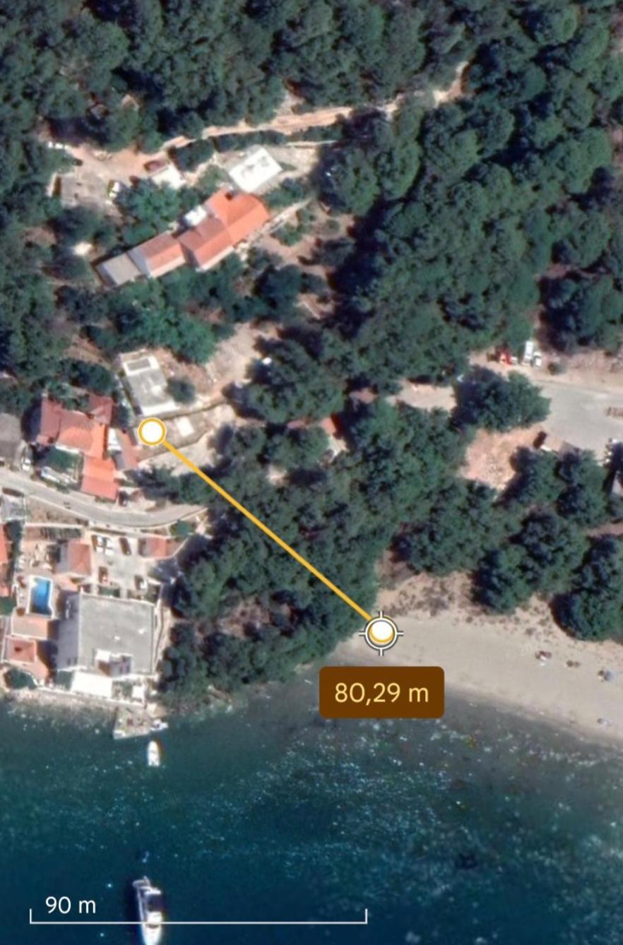 Apartment Kristic - Saplunara, Mljet Babino Polje Kültér fotó