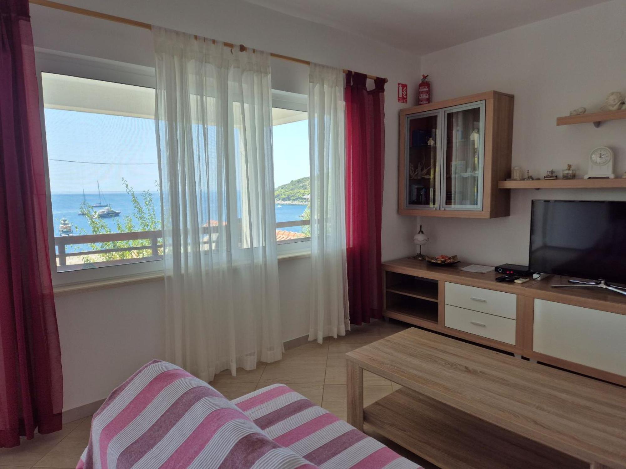 Apartment Kristic - Saplunara, Mljet Babino Polje Kültér fotó