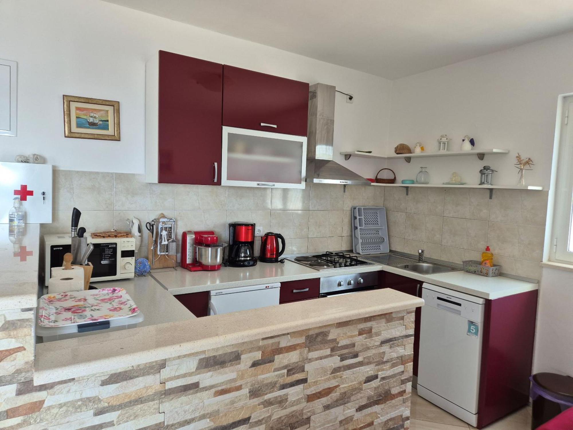 Apartment Kristic - Saplunara, Mljet Babino Polje Kültér fotó